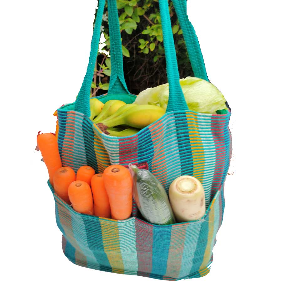 Handwoven Cotton Grocery Bag